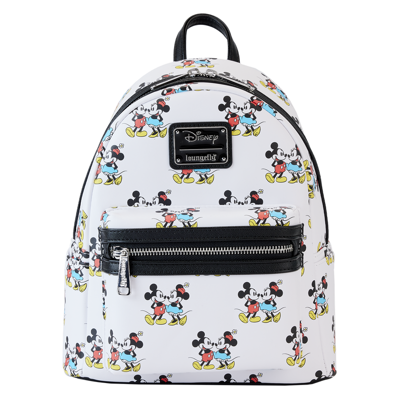 MICKEY AND MINNIE ALL OVER PRINT MINI BACKPACK