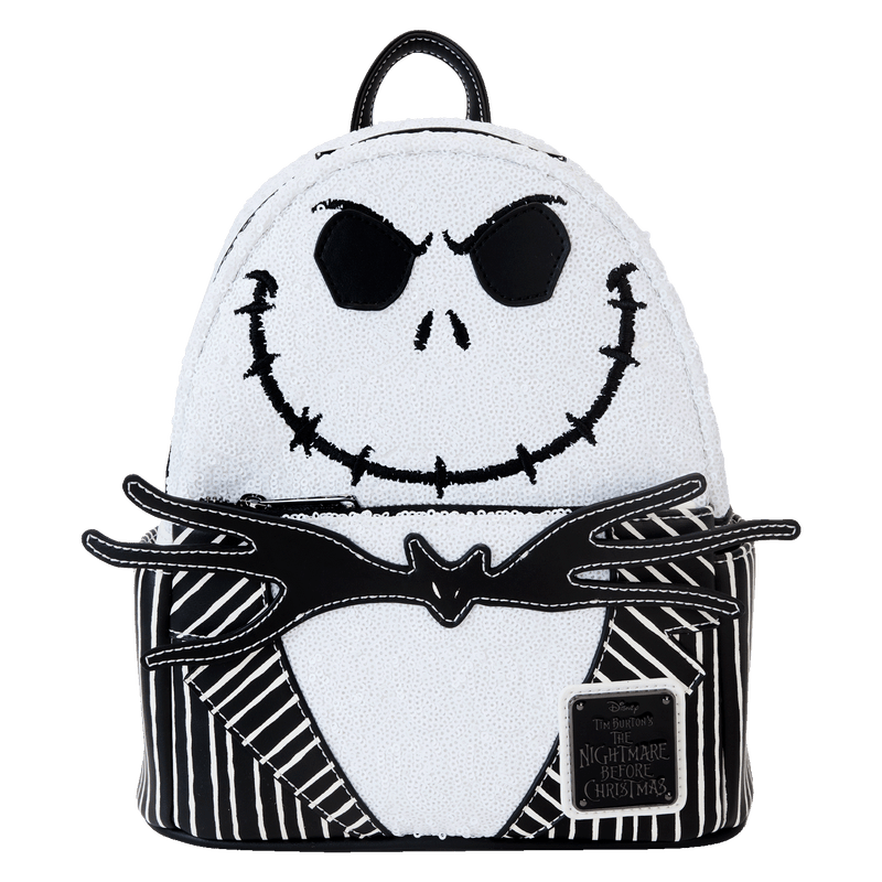 JACK SKELLINGTON SEQUIN MINI BACKPACK - THE NIGHTMARE BEFORE CHRISTMAS