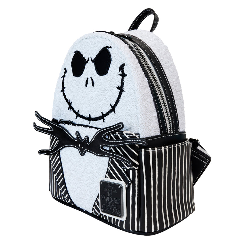 JACK SKELLINGTON SEQUIN MINI BACKPACK - THE NIGHTMARE BEFORE CHRISTMAS