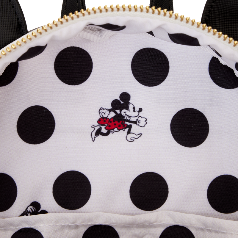 Minnie mouse polka dot backpack hot sale