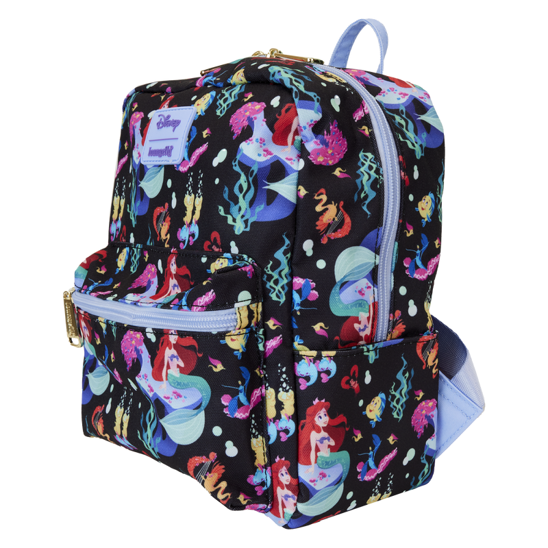 LIFE IS THE BUBBLES NYLON MINI BACKPACK - THE LITTLE MERMAID 35TH ANNIVERSARY