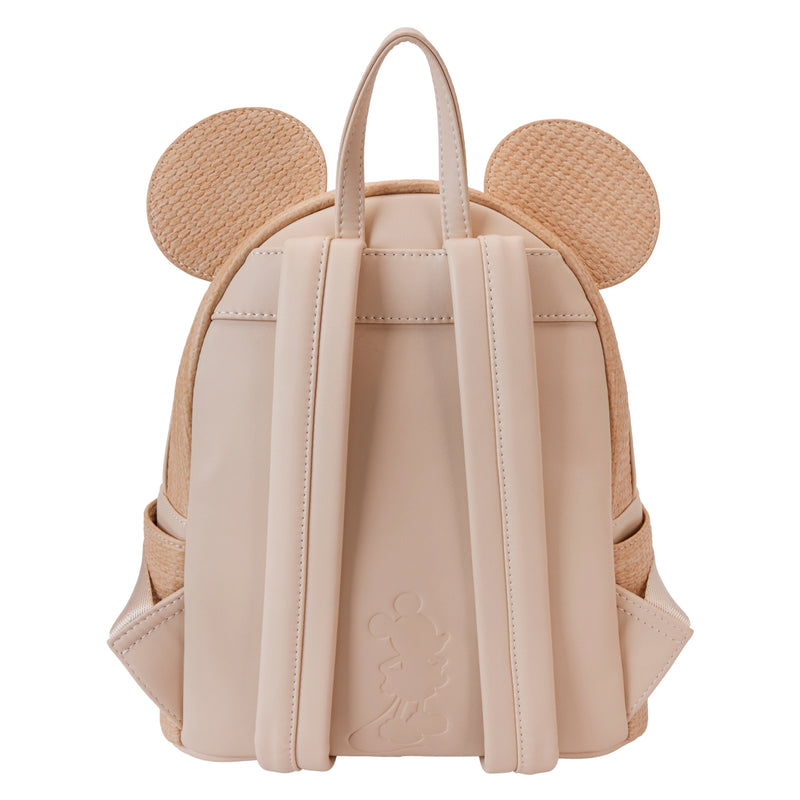 MICKEY MOUSE STRAW COSPLAY MINI BACKPACK - DISNEY
