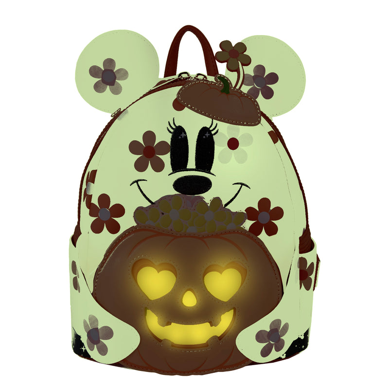 MINNIE MOUSE HALLOWEEN FLOWERS MINI BACKPACK - DISNEY