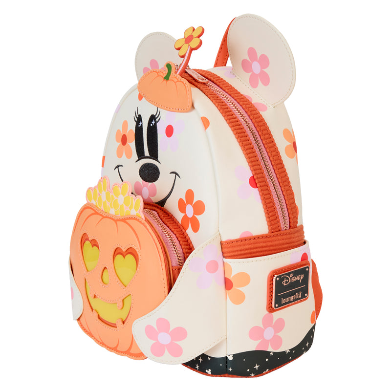 MINNIE MOUSE HALLOWEEN FLOWERS MINI BACKPACK - DISNEY