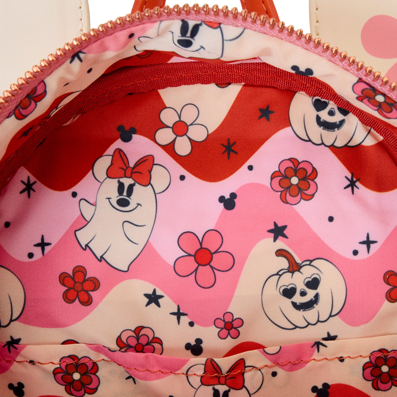 MINNIE MOUSE HALLOWEEN FLOWERS MINI BACKPACK - DISNEY