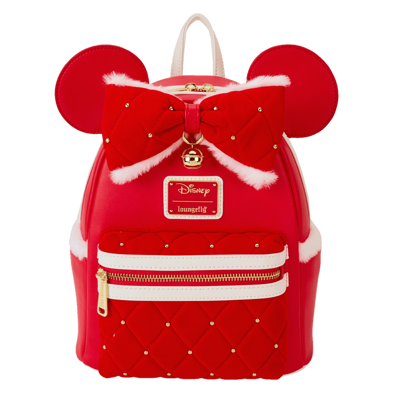 MINNIE MOUSE SANTA SUIT MINI BACKPACK - DISNEY