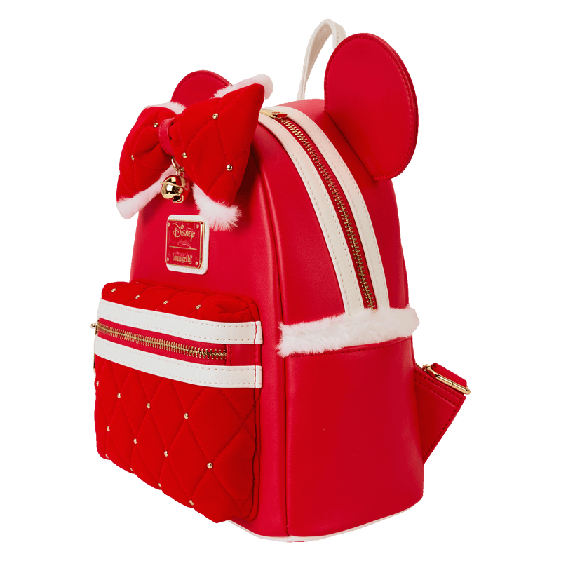 MINNIE MOUSE SANTA SUIT MINI BACKPACK - DISNEY