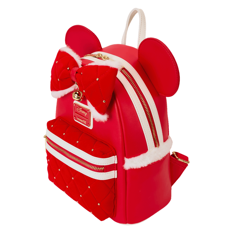 MINNIE MOUSE SANTA SUIT MINI BACKPACK - DISNEY