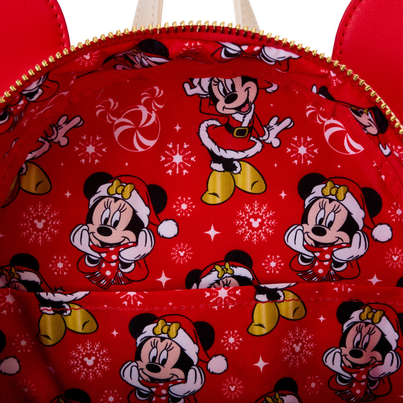 MINNIE MOUSE SANTA SUIT MINI BACKPACK - DISNEY