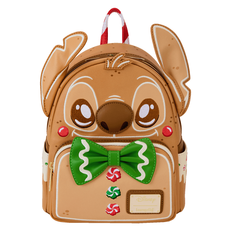 GINGERBREAD STITCH COSPLAY MINI BACKPACK - LILO AND STITCH