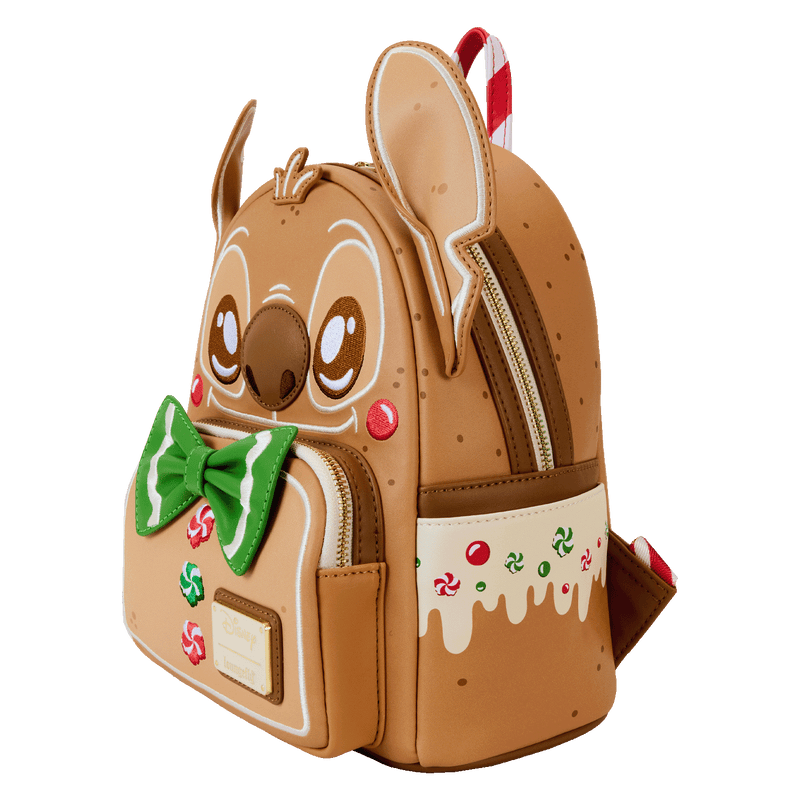 GINGERBREAD STITCH COSPLAY MINI BACKPACK - LILO AND STITCH