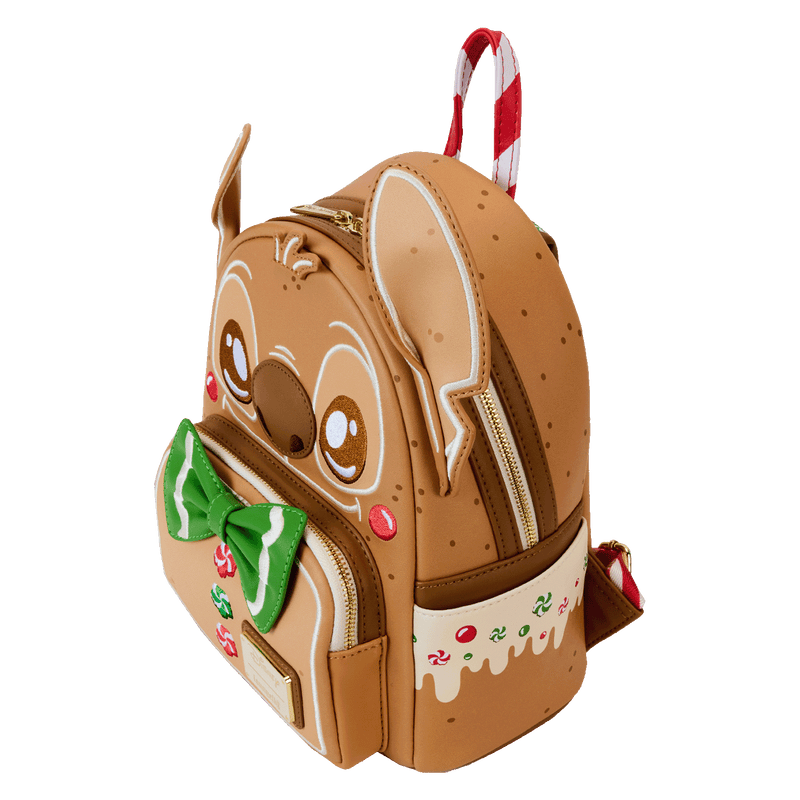 GINGERBREAD STITCH COSPLAY MINI BACKPACK - LILO AND STITCH