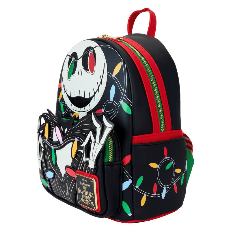 SMILING JACK LIGHT UP MINI BACKPACK - THE NIGHTMARE BEFORE CHRISTMAS