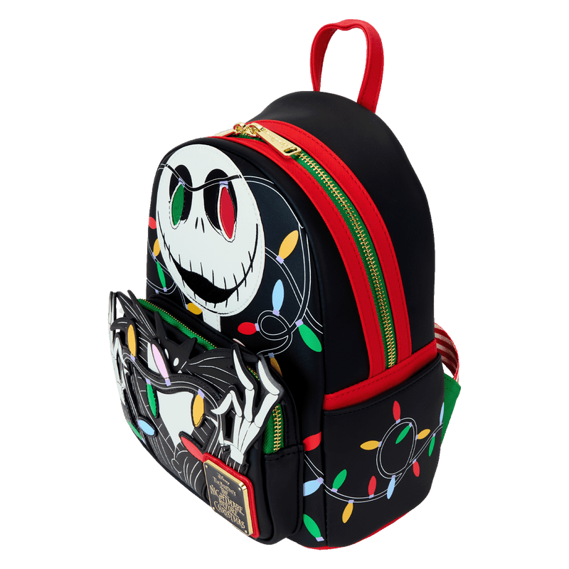 SMILING JACK LIGHT UP MINI BACKPACK - THE NIGHTMARE BEFORE CHRISTMAS