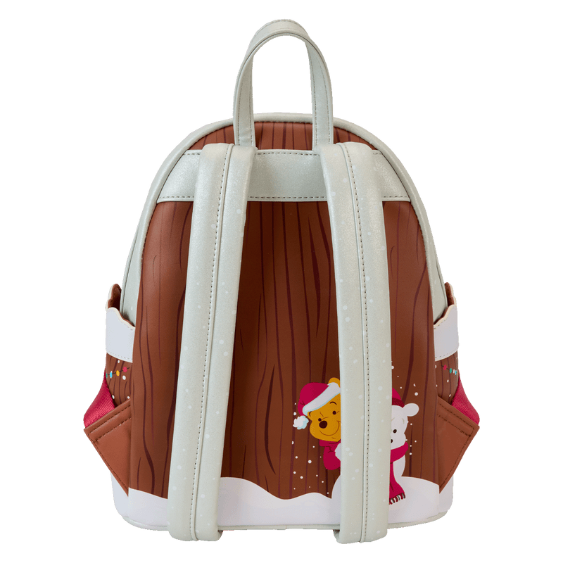 HOLIDAY SCENE POOH AND FRIENDS MINI BACKPACK - WINNIE THE POOH