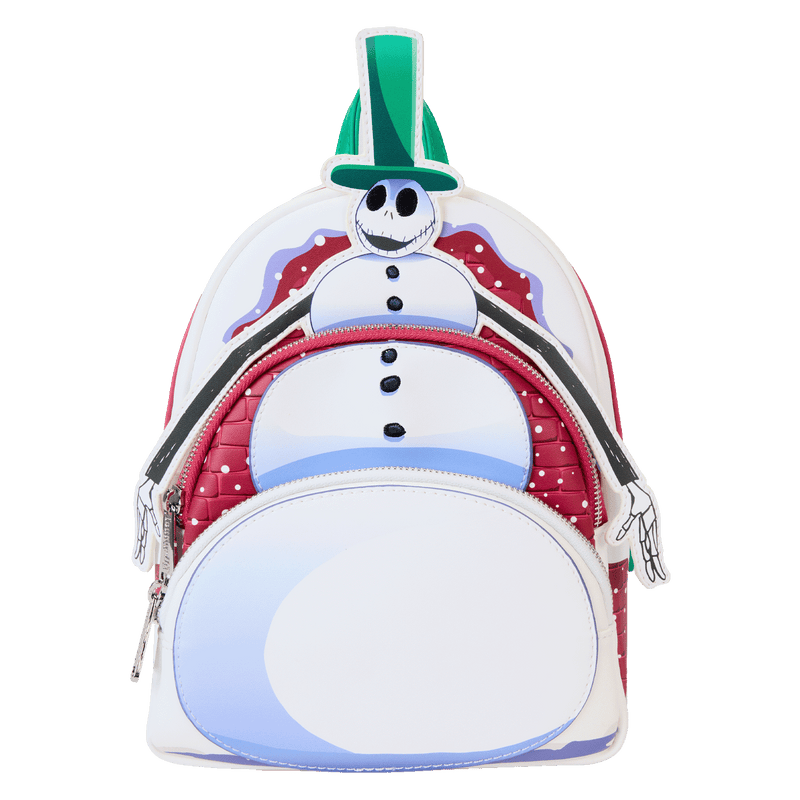 SNOWMAN JACK SKELLINGTON COSPLAY MINI BACKPACK - THE NIGHTMARE BEFORE CHRISTMAS