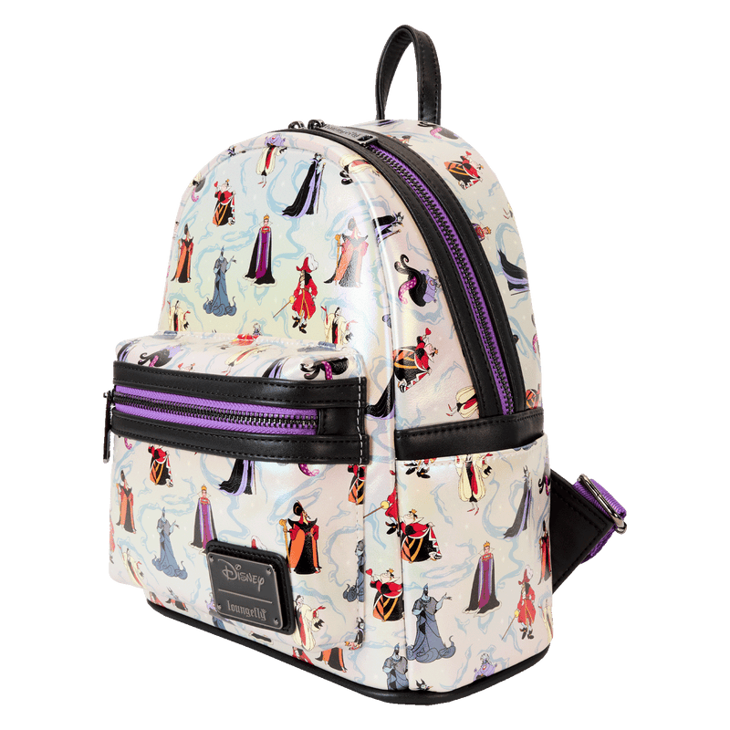 DISNEY VILLAINS IRIDESCENT MINI BACKPACK