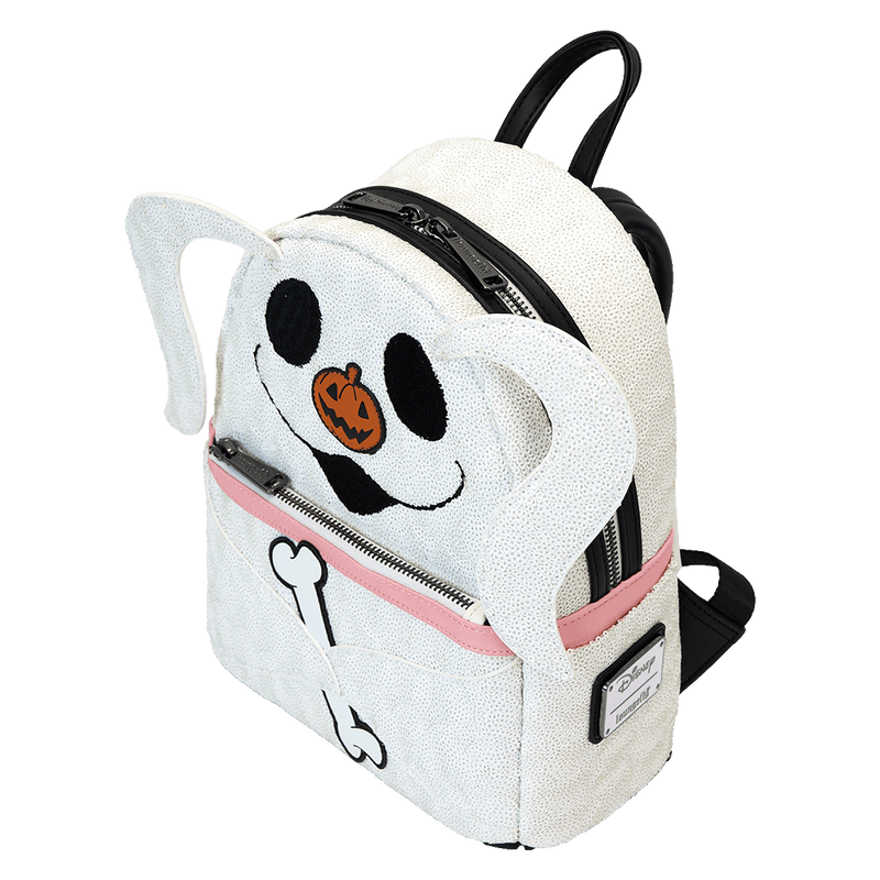 ZERO COSPLAY SEQUINS GLOW MINI BACKPACK - THE NIGHTMARE BEFORE CHRISTMAS