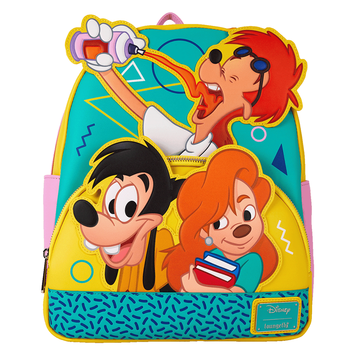 Disney D23 A Goofy Movie Max & Goofy Color Block Crewneck