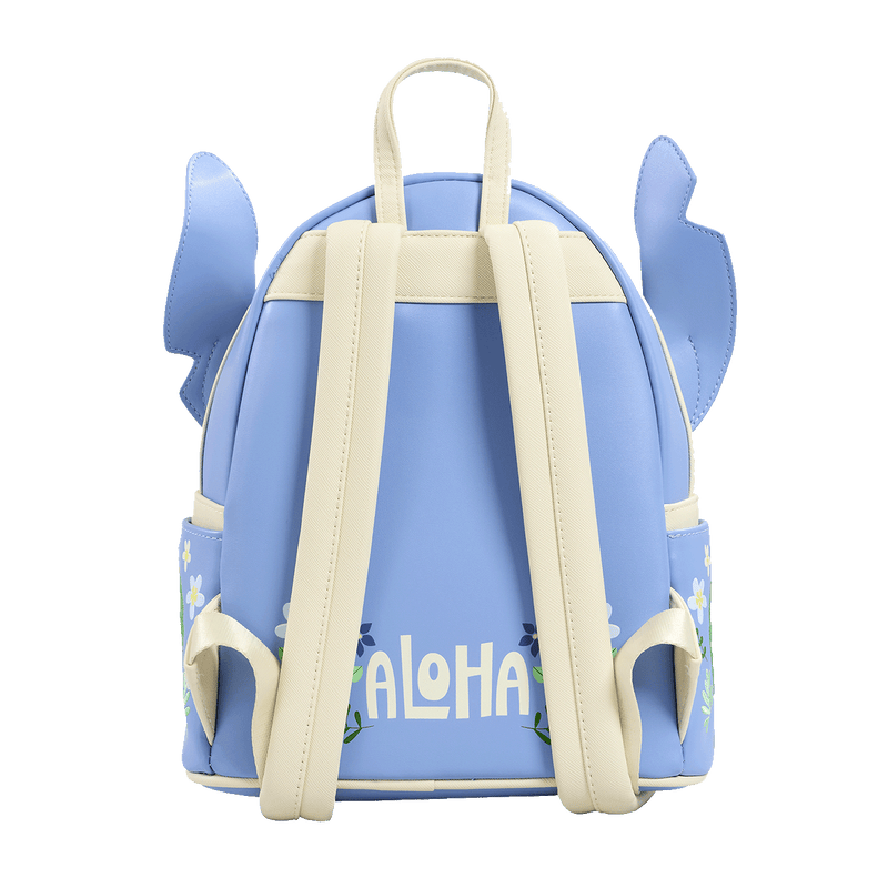 STITCH SPRING FLORAL FIGURAL MINI BACKPACK - DISNEY