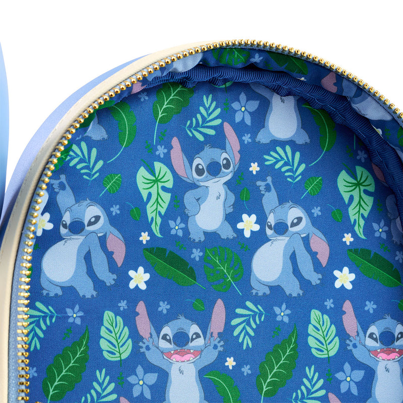 STITCH SPRING FLORAL FIGURAL MINI BACKPACK - DISNEY