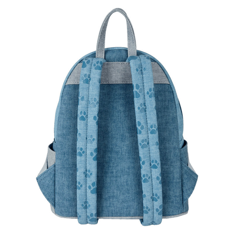DISNEY DOGS AND CATS FAUX DENIM MINI BACKPACK