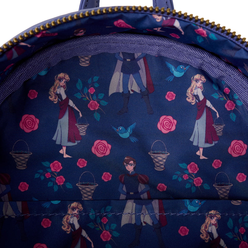 PRINCESS AURORA AND PRINCE PHILLIP MINI BACKPACK - SLEEPING BEAUTY