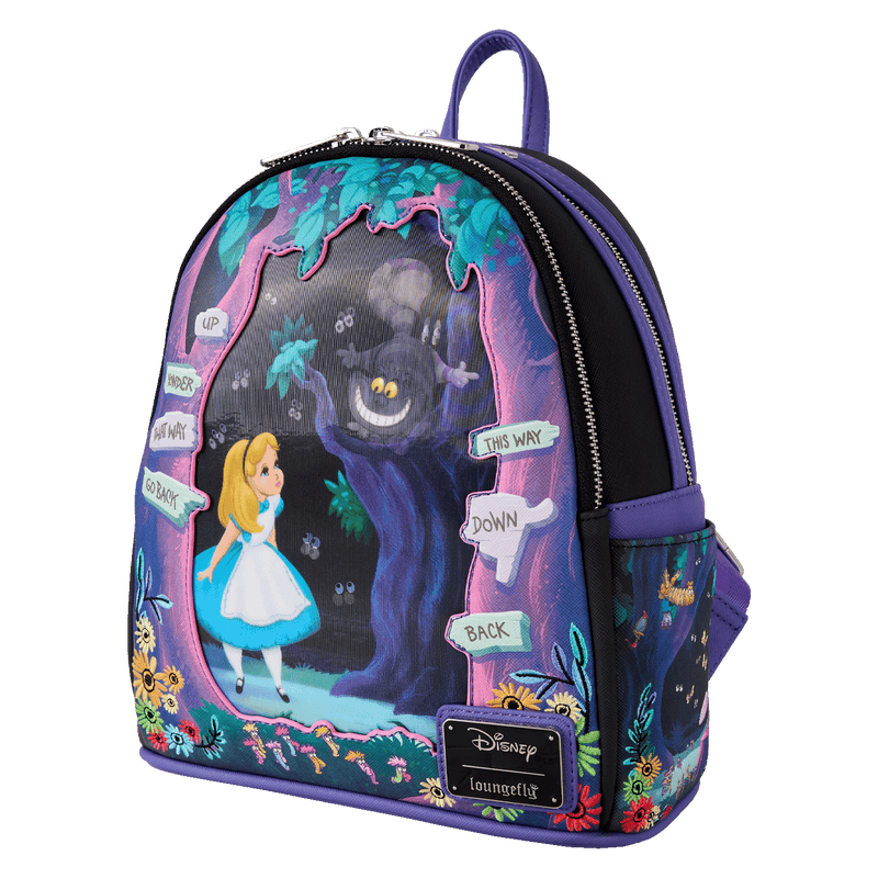 ALICE IN WONDERLAND LENTICULAR MINI BACKPACK