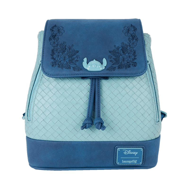 STITCH EMBROIDERED MINI BACKPACK - LILO AND STITCH