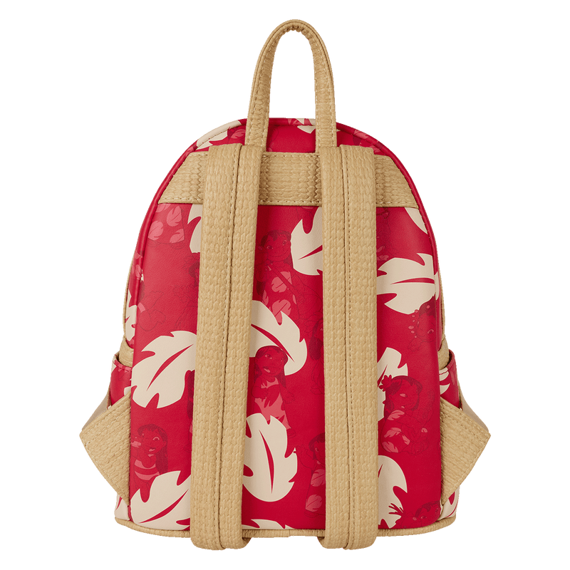 LILO DRESS PRINT AND CHAIN MINI BACKPACK - LILO AND STITCH