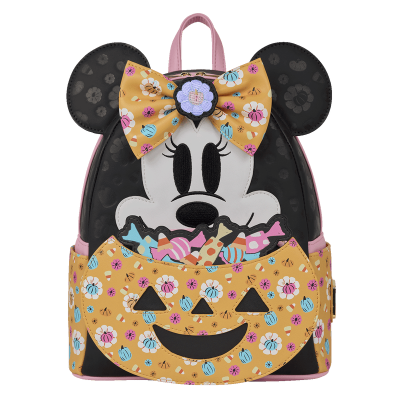 MINNIE MOUSE CANDY PUMPKIN MINI BACKPACK - DISNEY