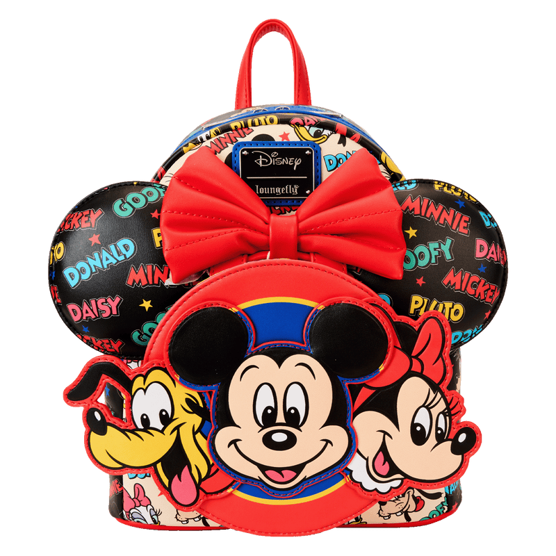 MICKEY AND FRIENDS CLASSIC EAR HOLDER MINI BACKPACK - DISNEY