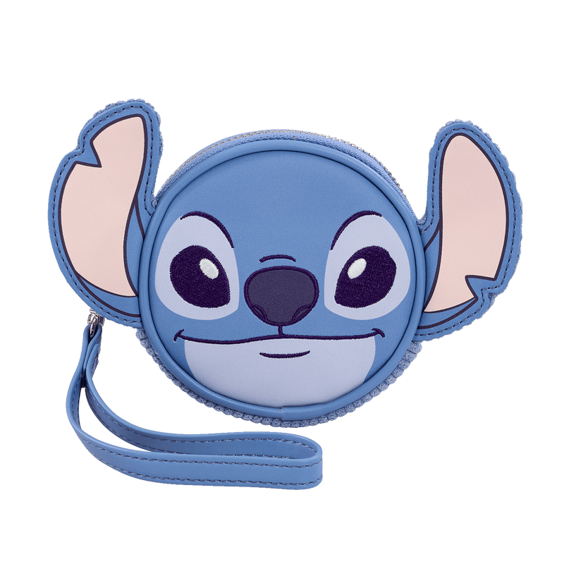 STITCH CORDUROY COINBAG - LILO AND STITCH