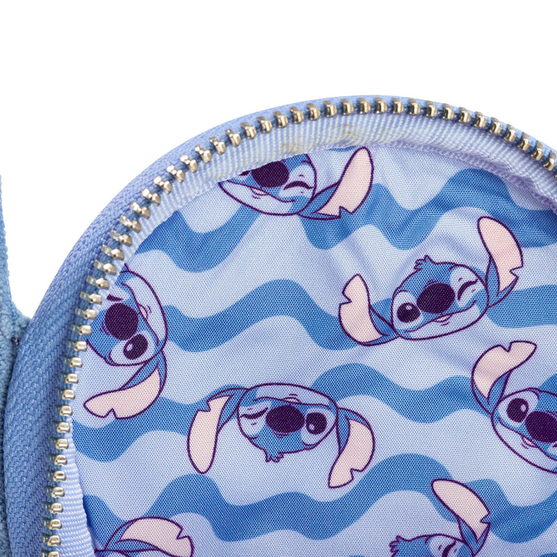 STITCH CORDUROY COINBAG - LILO AND STITCH