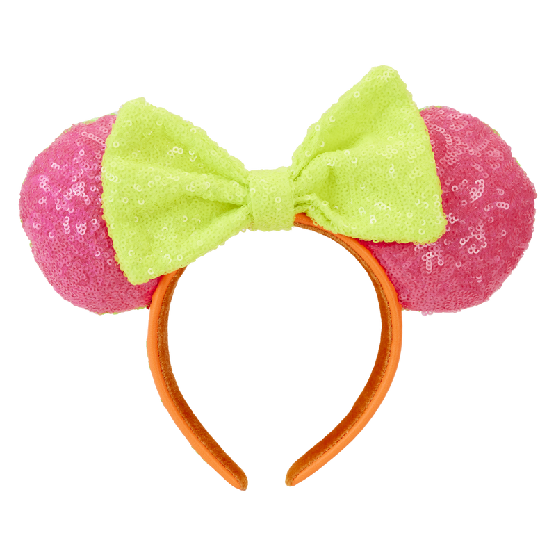 MINNIE MOUSE NEON SEQUIN HEADBAND - DISNEY