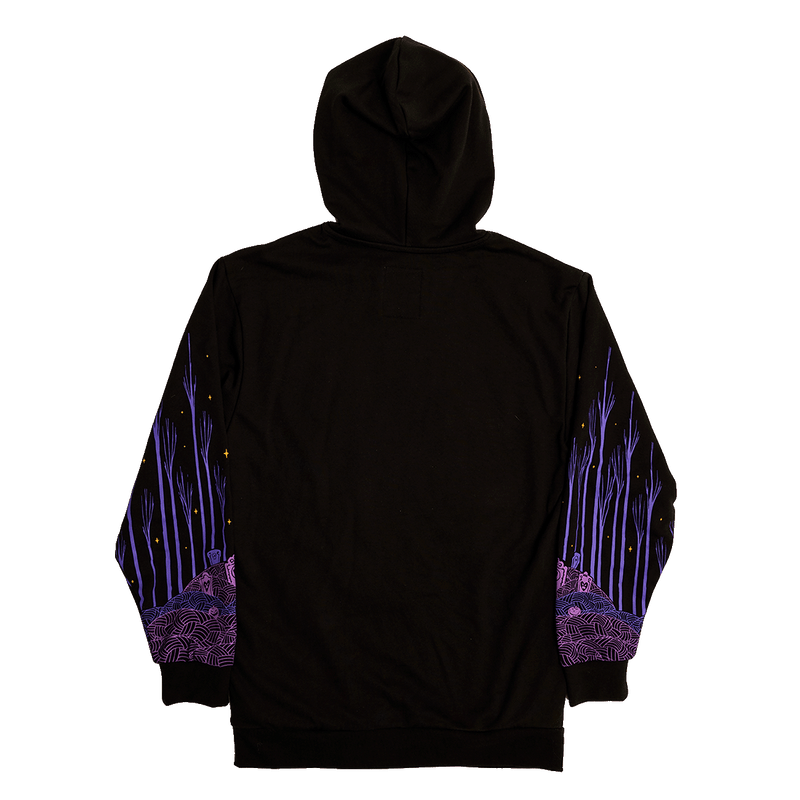 ZERO HEARTS UNISEX HOODIE - THE NIGHTMARE BEFORE CHRISTMAS