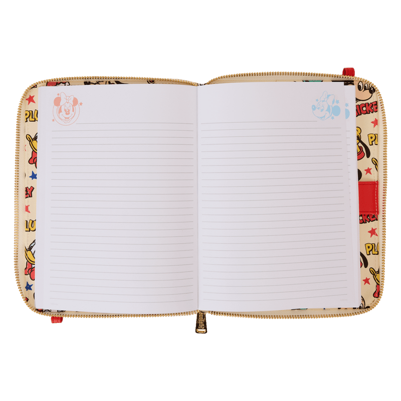 DISNEY CLASSIC ZIP AROUND CROSSBODY JOURNAL