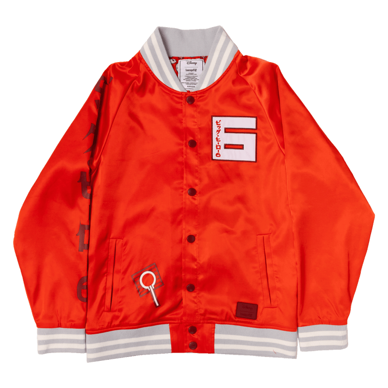 BIG HERO 6 10TH ANNIVERSARY SATIN BOMBER JACKET - DISNEY