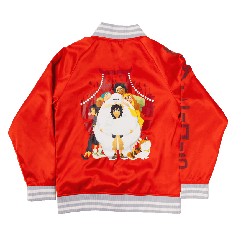 BIG HERO 6 10TH ANNIVERSARY SATIN BOMBER JACKET - DISNEY