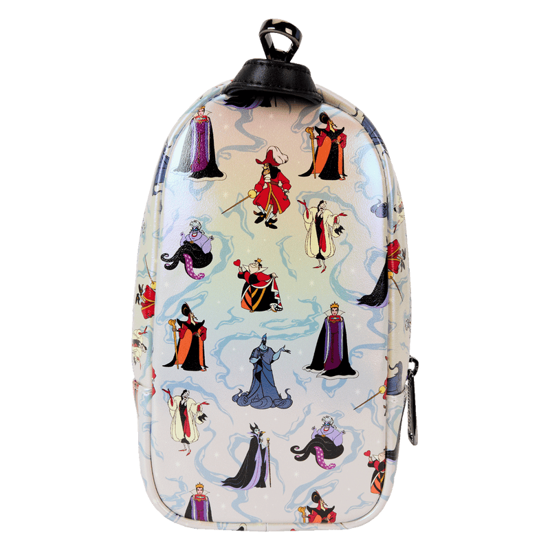 DISNEY VILLAINS IRIDESCENT MINI BACKPACK PENCIL CASE