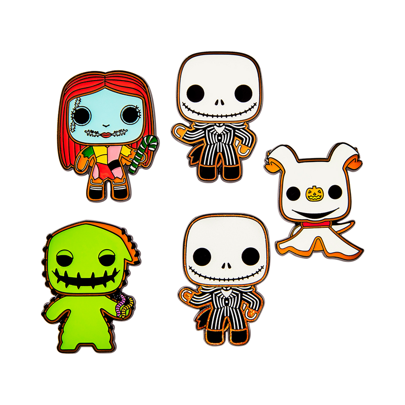 GINGERBREAD CHARACTERS BLIND BOX PIN - THE NIGHTMARE BEFORE CHRISTMAS