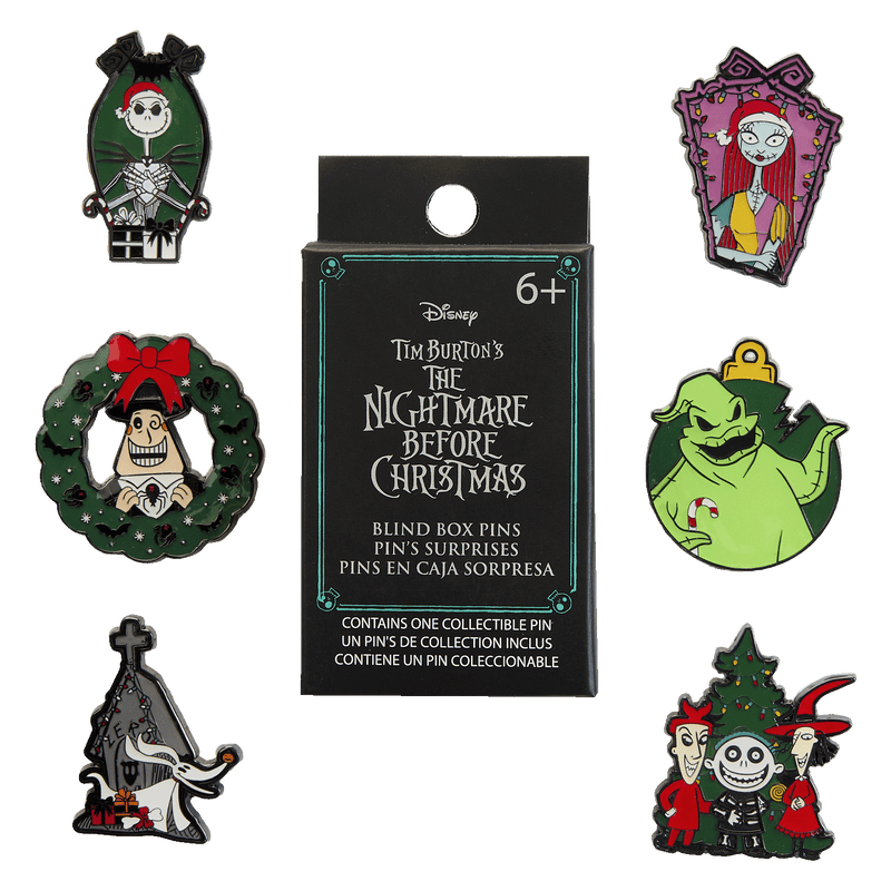 THE NIGHTMARE BEFORE CHRISTMAS SEASONAL BLIND BOX PIN - DISNEY