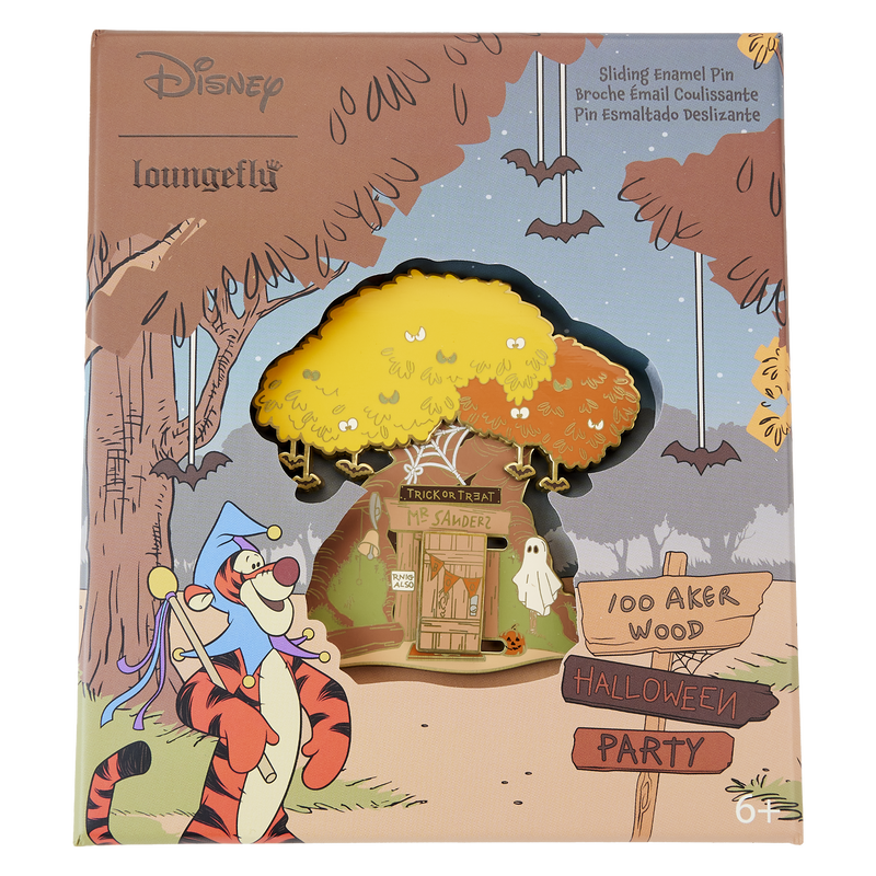 WINNIE THE POOH HALLOWEEN 3 INCH PIN - DISNEY