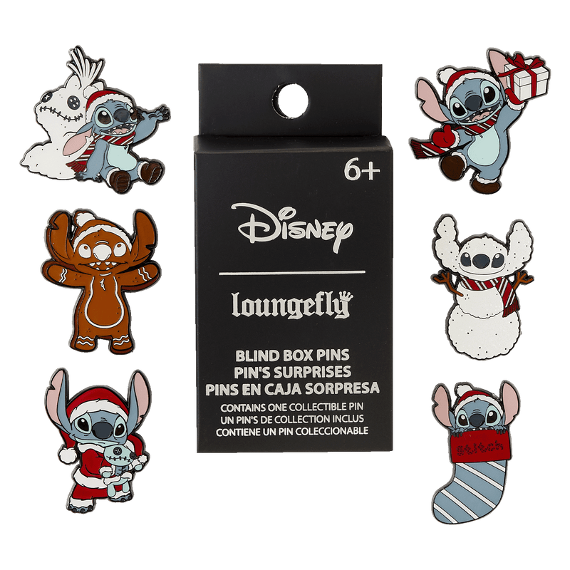 LILO AND STITCH HOLIDAY BLIND BOX PIN - DISNEY