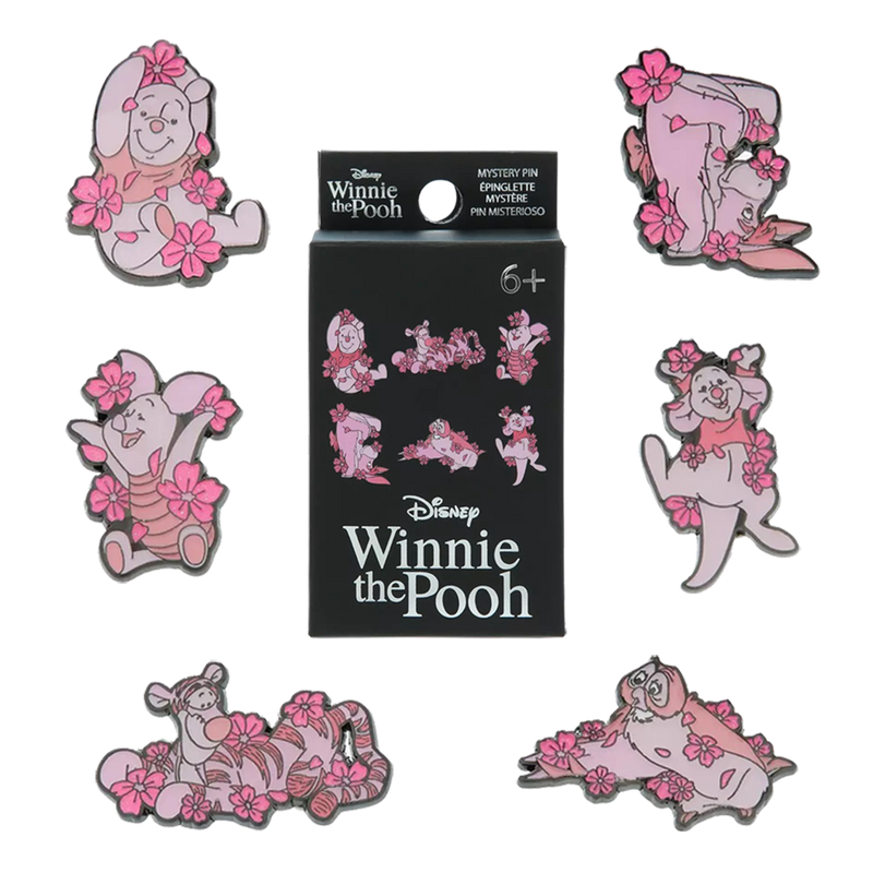 WINNIE THE POOH CHERRY BLOSSOMS BLIND BOX PIN