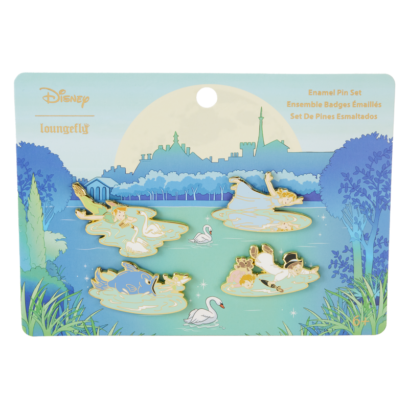 YOU CAN FLY 4 PACK PIN SET - PETER PAN