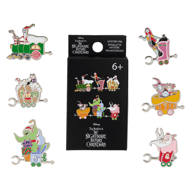 CHRISTMAS TOWN TRAIN BLIND BOX PIN - THE NIGHTMARE BEFORE CHRISTMAS