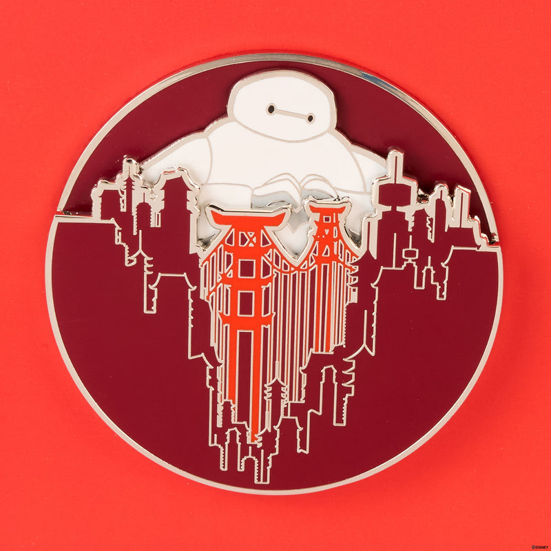 SAN FRANSOKYO SLIDING 3" COLLECTOR BOX PIN - BIG HERO 6