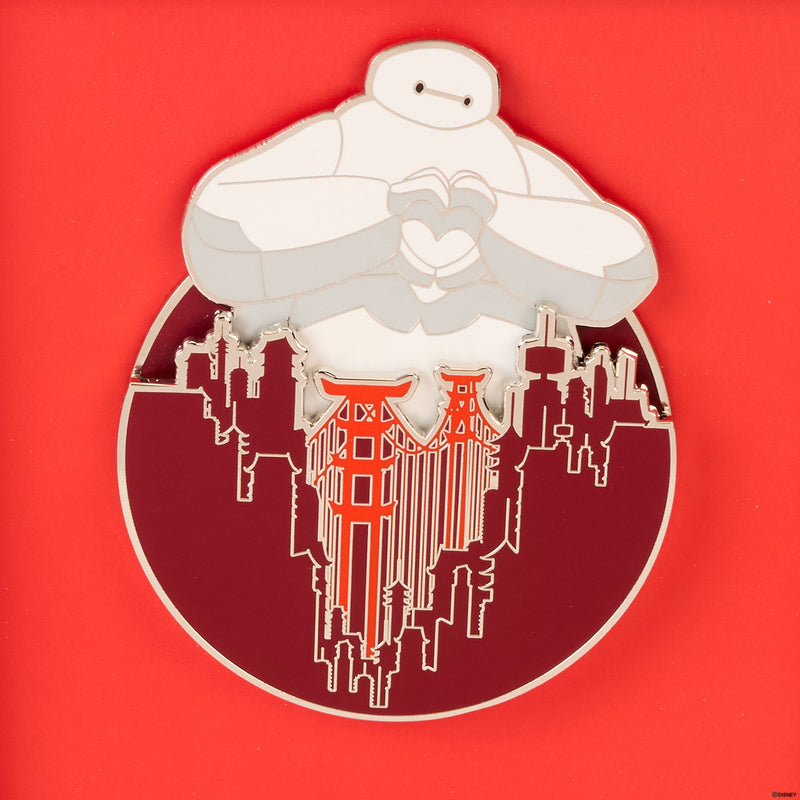 SAN FRANSOKYO SLIDING 3" COLLECTOR BOX PIN - BIG HERO 6