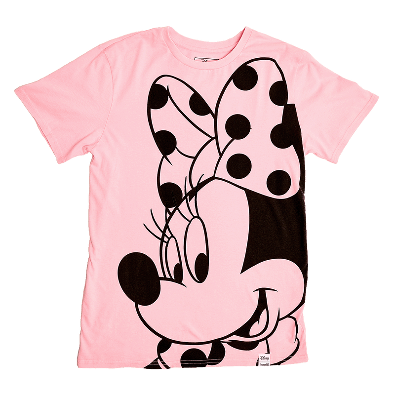 MINNIE ROCKS THE DOTS FLORAL UNISEX TEE